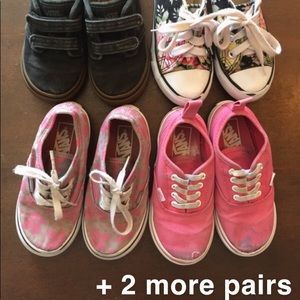 Lot of toddler shoes